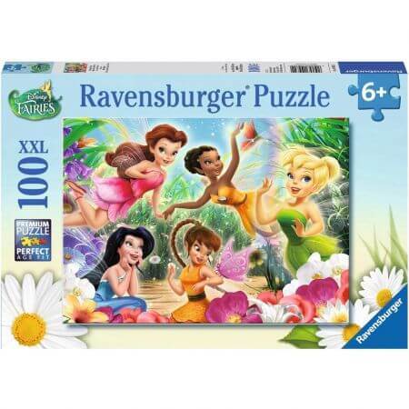 Puzzle Disney Fairies, 6 ans et +, 100 pièces, Ravensburger