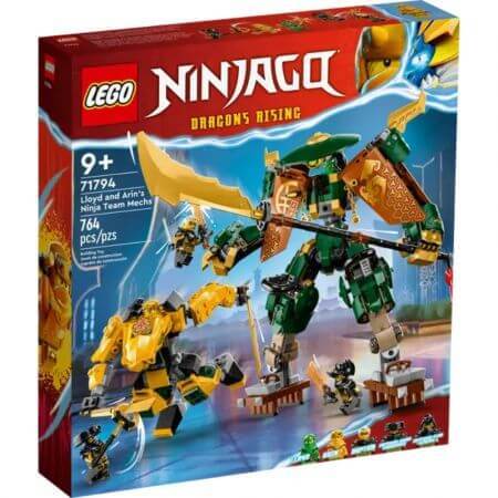 Lloyd und Arin's Ninja-Roboter Lego Ninjago, +9 Jahre, 71794, Lego