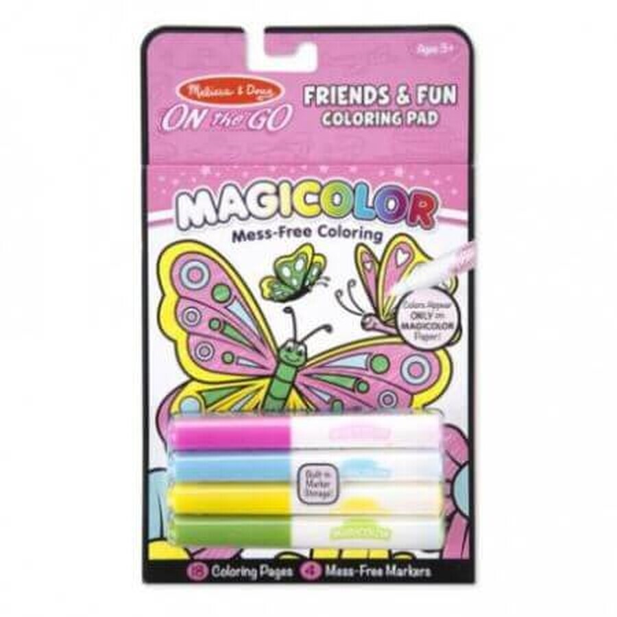 Livre de coloriage Magicolor My Friends, 3 ans et plus, Melissa and Doug