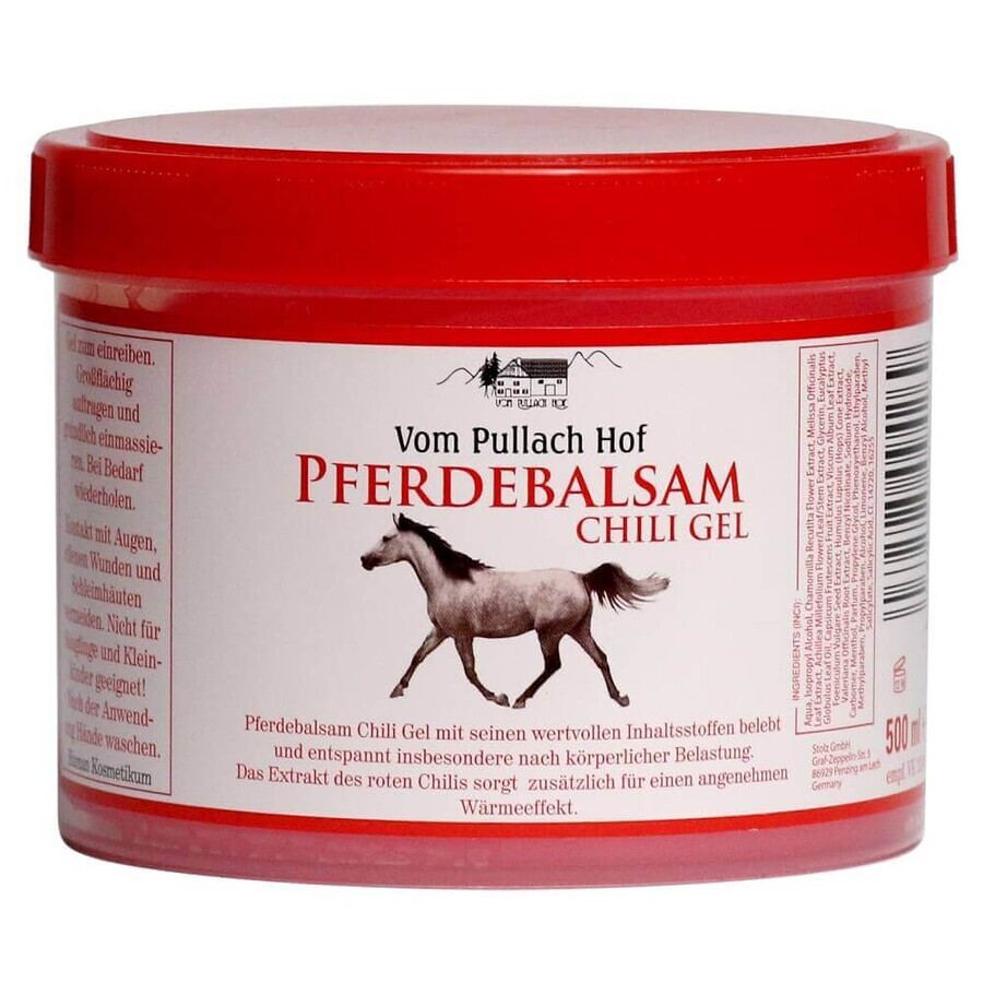 Pferdebalsam gel de force chevaline avec piment, 500 ml, Stolz Évaluations