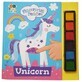 Libretto da colorare e dipingere con le dita, 3 anni+, Unicorno, Buddy &amp; Barney
