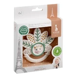 Multitextured teething ring, Leaf, Vulli