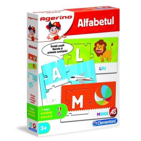 Jeu éducatif Agerino Alphabet, 50047, Clementoni