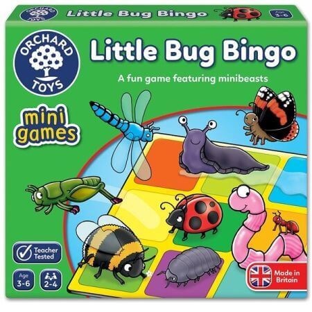 Jeu éducatif Little Bug Bingo, +3 ans, Orchard Toys