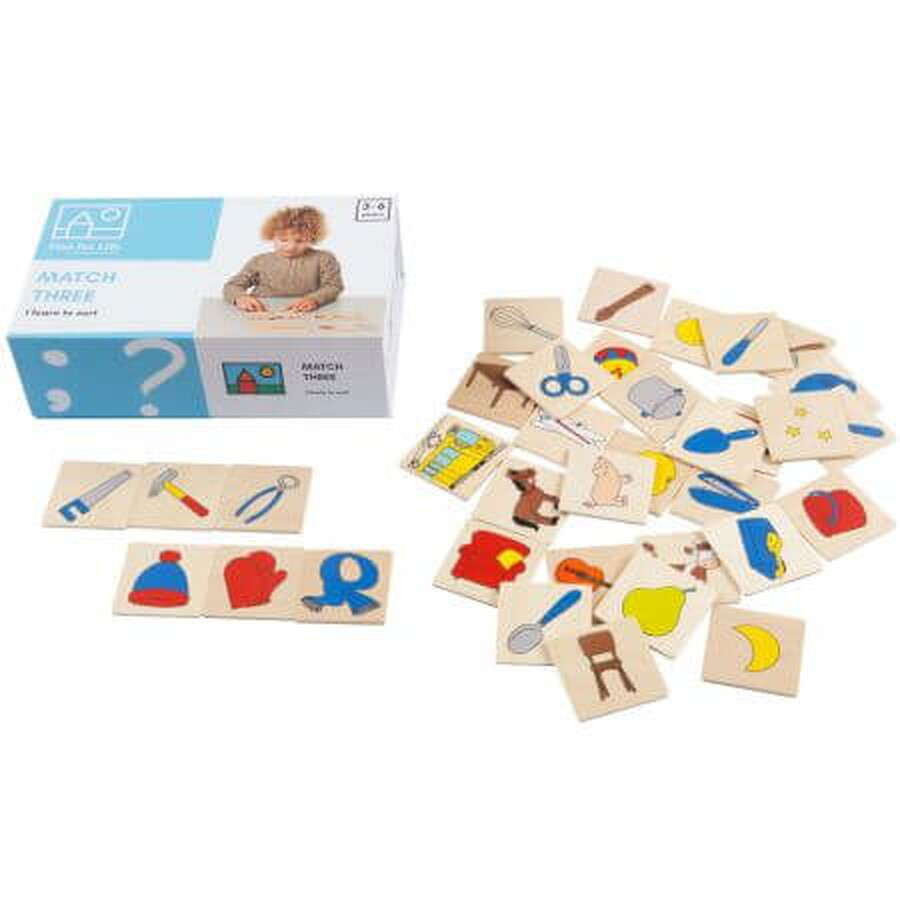 Jeu éducatif, Match and Match, +3 ans, Toys for Life