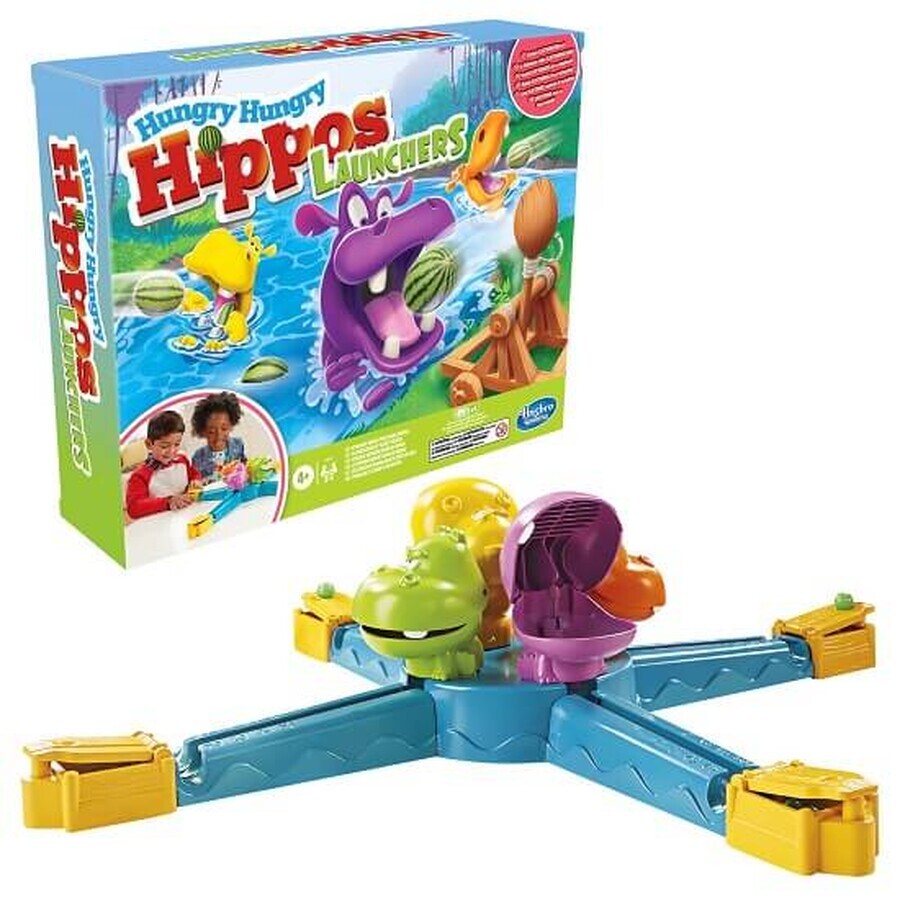 Le jeu des hippopotames paresseux, +4 ans, Play-Doh