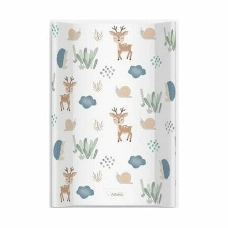 Swaddle mattress with inlay Forest World, 70 x 47.5 cm, Klups