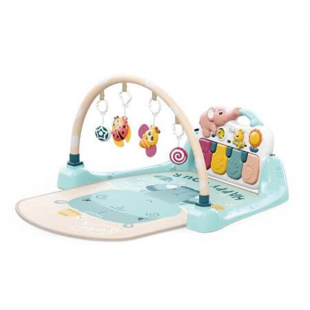 Tapis d'éveil interactif 4 en 1 pour bébés, Hola