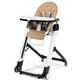 Chaise haute 2 en 1 Siesta Follow Me, Noyer, Peg Perego