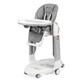 Chaise haute Tatamia Follow Me 3 en 1, 0 - 15 Kg, WonderGrey, Peg Perego