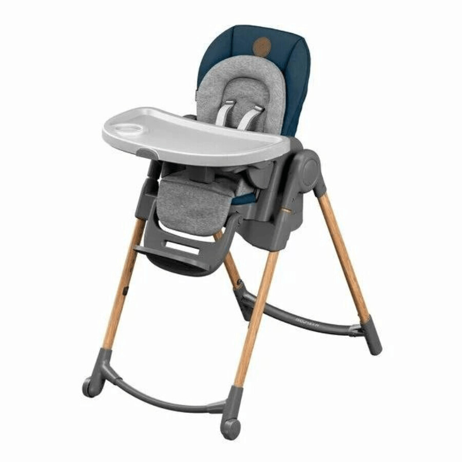 Chaise haute pour bébé Minla, Essential Blue, Maxi Cosi