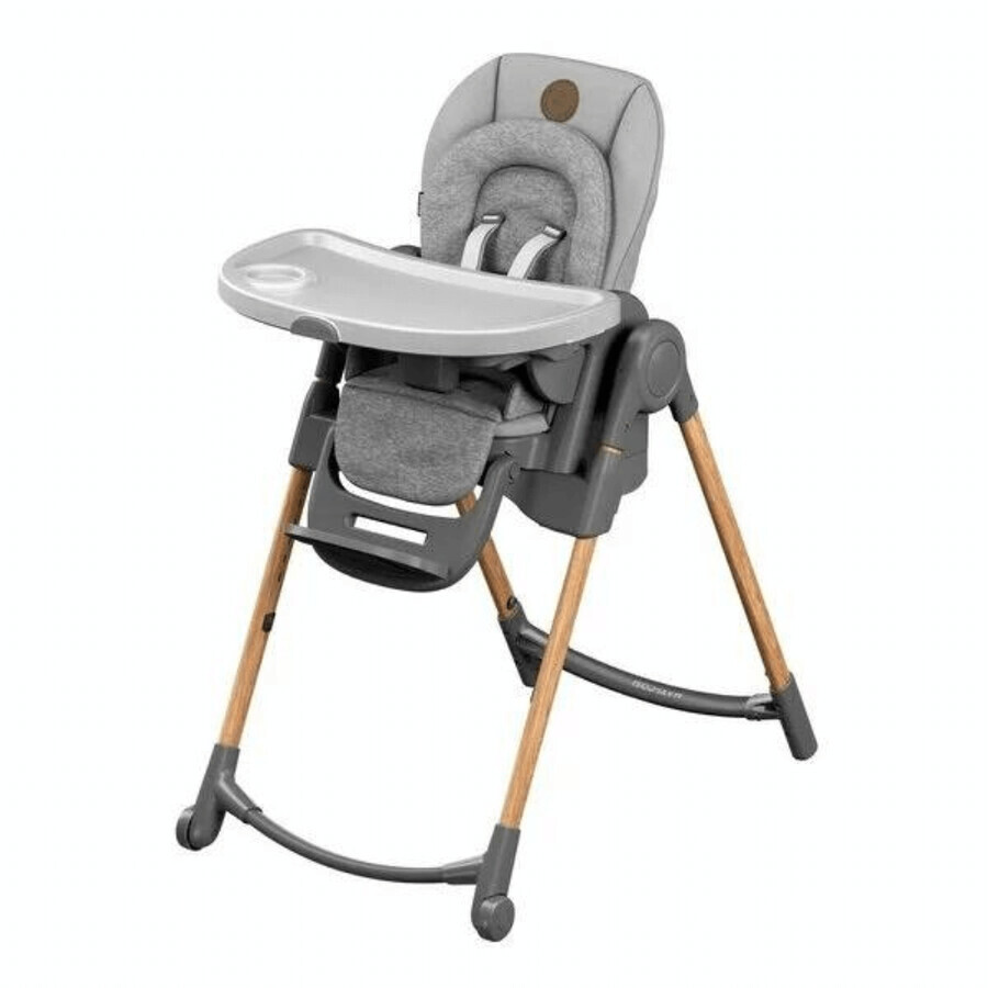 Chaise haute pour bébé Minla, Essential Grey, Maxi Cosi