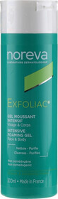 Noreva Exfoliac Gel Moussant pour peaux acn&#233;iques, 200 ml