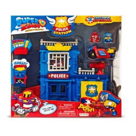 Superthings Police Station play set