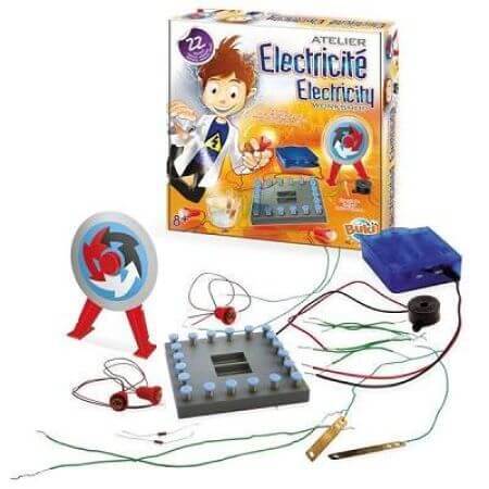 Kit d'expérimentation de l'atelier d'électricité, +7 ans, Buki