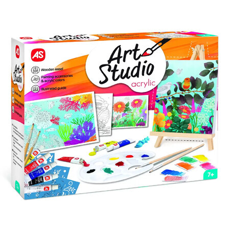 Atelierul de pictura Art Studio Acrylic, +7 ani, Art Greco