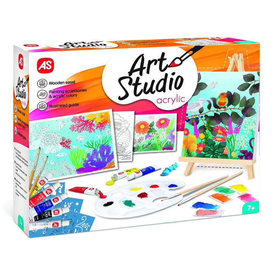 Art Studio Atelier de peinture acrylique, +7 ans, Art Greco