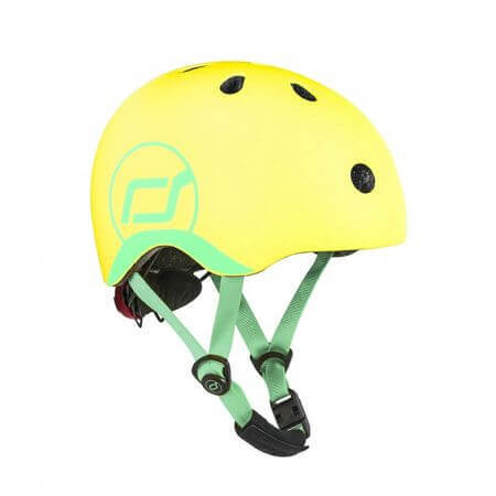 Casco di sicurezza per bambini, taglia S - M, 3 anni+, Lemon, Scoot & Ride