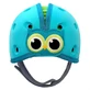 Casca protectie bebelusi cu spuma flexibila Baby Owl, 7 - 24 luni, Albastra, Safehead