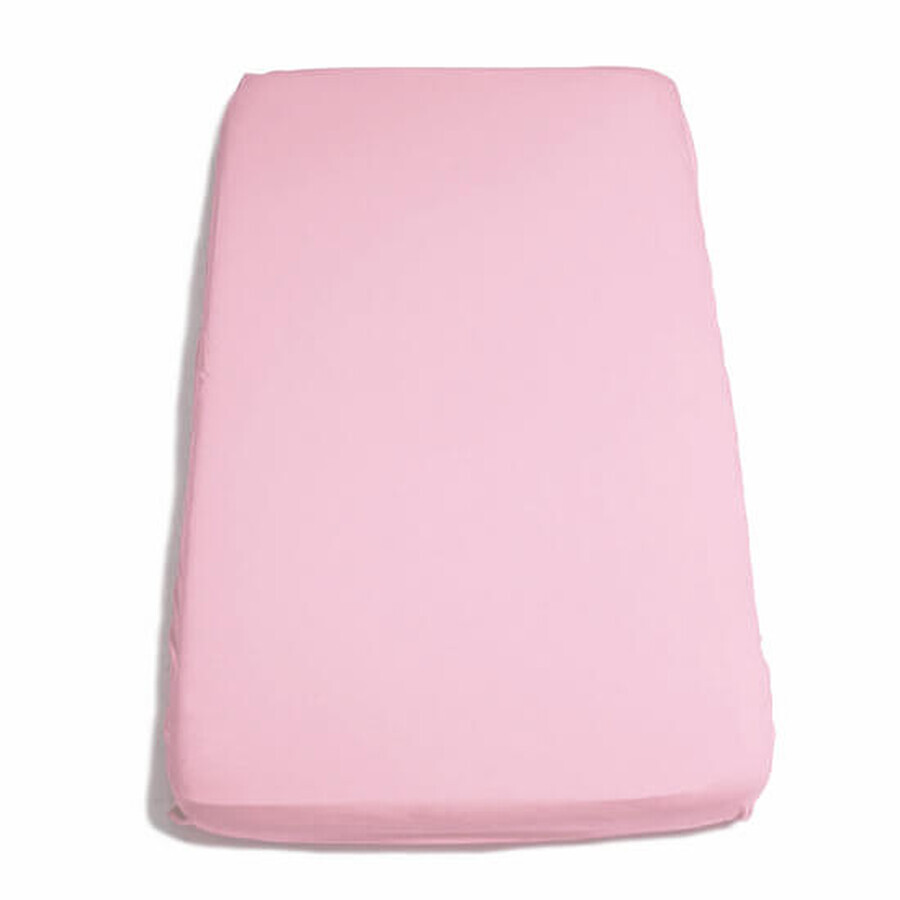 Drap élastique tricoté, 95x65 cm, Rose, Tuxi Brands