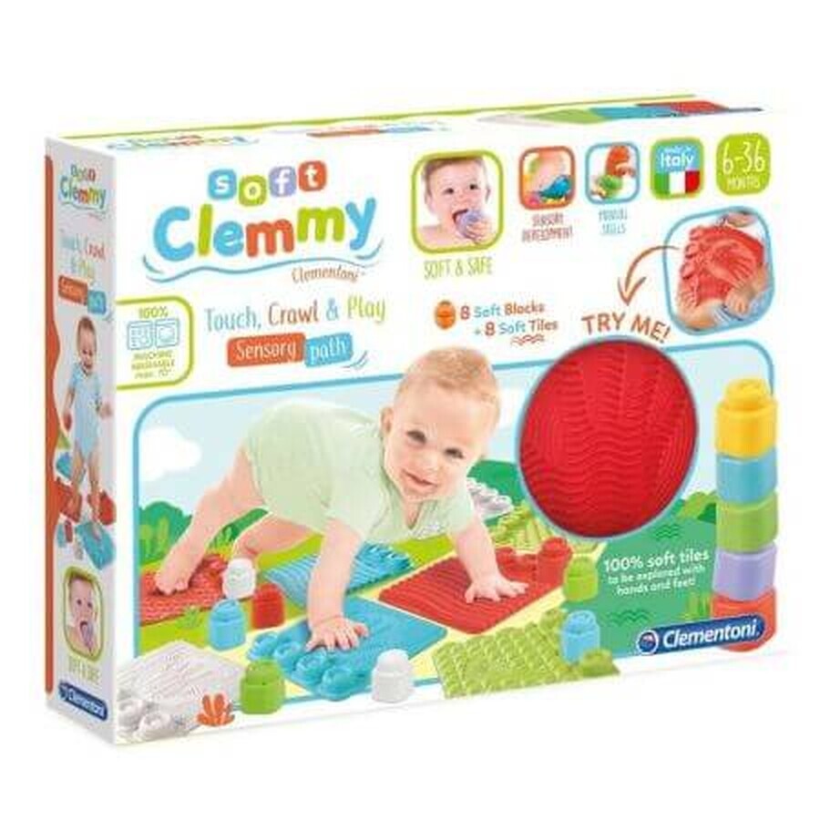 Tapis sensoriel Clemmy, +6 mois, Clementoni