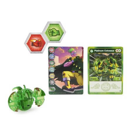 Statuetta in metallo stagione 4, Worrior Whale, Bakugan