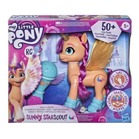 My Little Poni Singing and Skating with Sunny, +5 ans, Hasbro