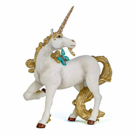 Figurine licorne dorée, +3 ans, Papo