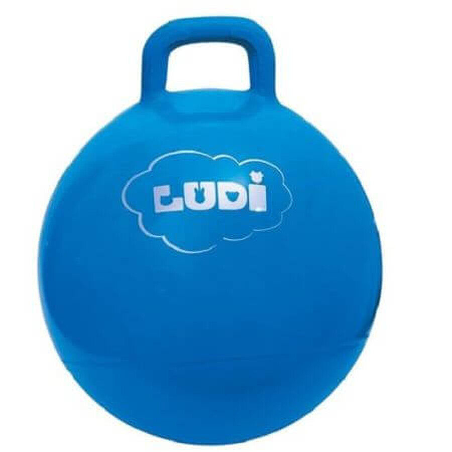 Ballon sauteur Bleu, 45 cm, Ludi