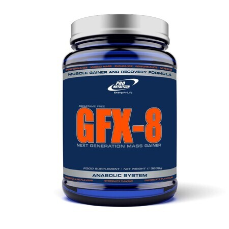 GFX-8 au goût de chocolat, 1500 g, Pro Nutrition