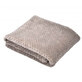 Couverture en polaire, 90 x 110 cm, Gris, Fic Baby