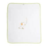 Couverture Sweet Dreams, 70x90 cm, Elephant White-Green, Tuxi Brands