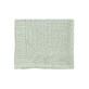 Couverture en coton tricot&#233; Mint, 95 x 95 cm, Pirulos