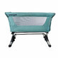 Mini berceau Co-Sleeper, Turquoise, Bebe Royal