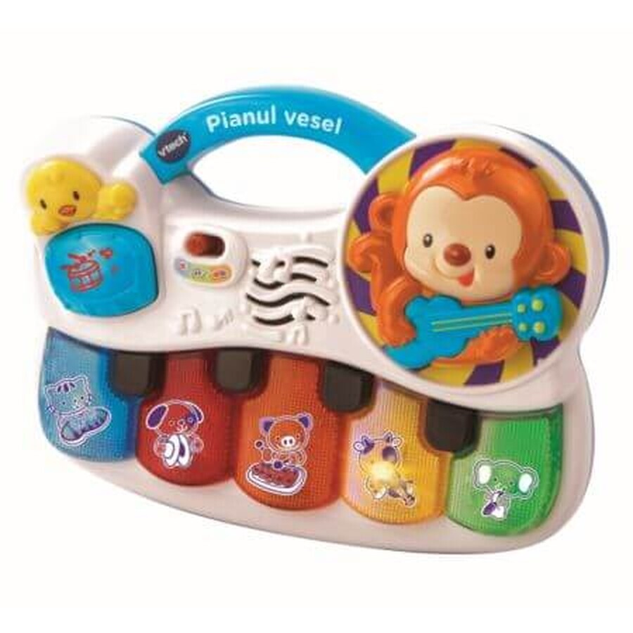 Happy Piano en roumain, +6 mois, Vtech Learn Through Play