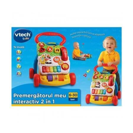 Mon enfant d'âge préscolaire 2 en 1 interactif, +6 mois, Vtech Learn Through Play