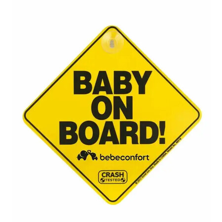 Cartello auto Baby On Board, 1 pezzo, Bebe Confort
