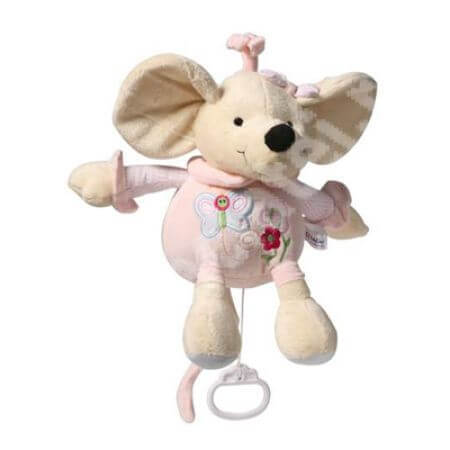 Souris musicale en peluche, Babyono