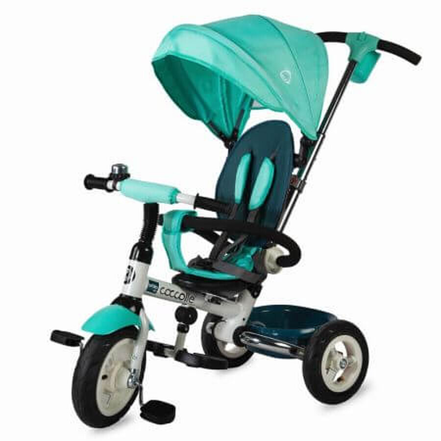 Triciclo pieghevole multifunzionale per bambini Urbio Air, Verde, Coccolle