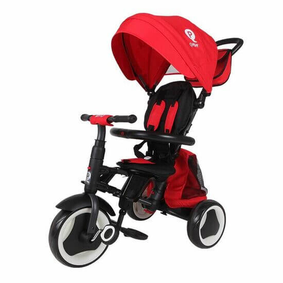 Tricycle pliant Rito Plus, 12 - 36 mois, Rouge, Qplay