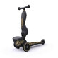 Scooter convertible 2 en 1 Highwaykik 1, 1 - 5 ans, Lifestyle Black Gold Limited, Scoot &amp;amp; Ride