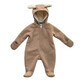 Combinaison d&#39;ext&#233;rieur en polaire et laine polaire, 3-6 mois, Brown Bear, Tuxi Brands