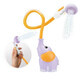 Tragbare Baby-Dusche in Elefantenform, Violett, Yookidoo