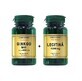 Ginkgo Max 6000 mg, 60 g&#233;lules + L&#233;cithine 1200 mg, 30 g&#233;lules, Cosmopharm