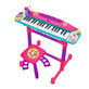 Keyboard mit Mikrofon und Barbie-Stuhl, 3-7 Jahre, Reig