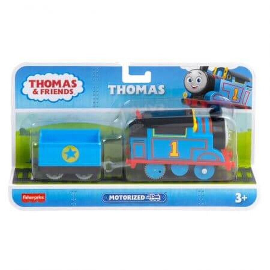 Locomotive motorisée avec wagon, Thomas