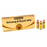 Ginseng et gelée royale, 10 ampoules, Only Natural