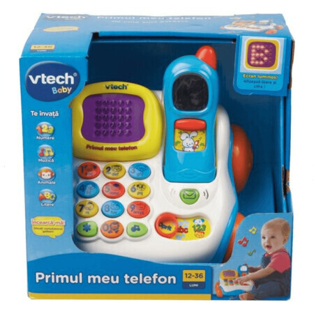 Il mio primo telefono in rumeno, 1-3 anni, Vtech Learn through Play