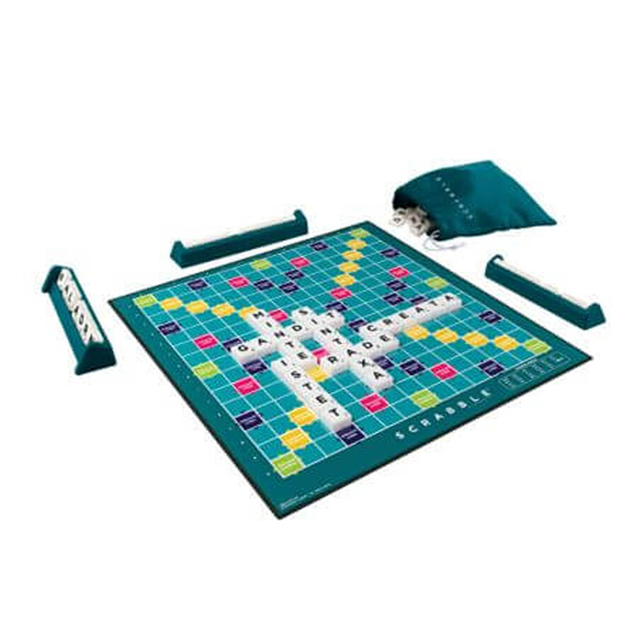 Scrabble, Joc cuvinte incrucisate, +10 ani, Mattel