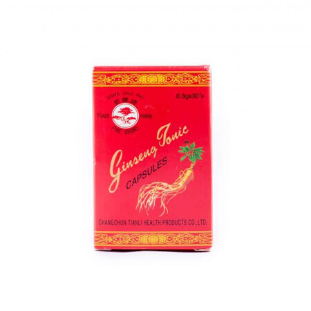 Ginseng tonique, 30 gélules, Sanye